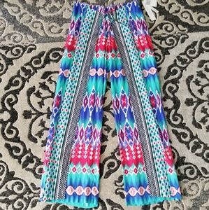 NWT La Blanca resort wear boho pants.  Size small